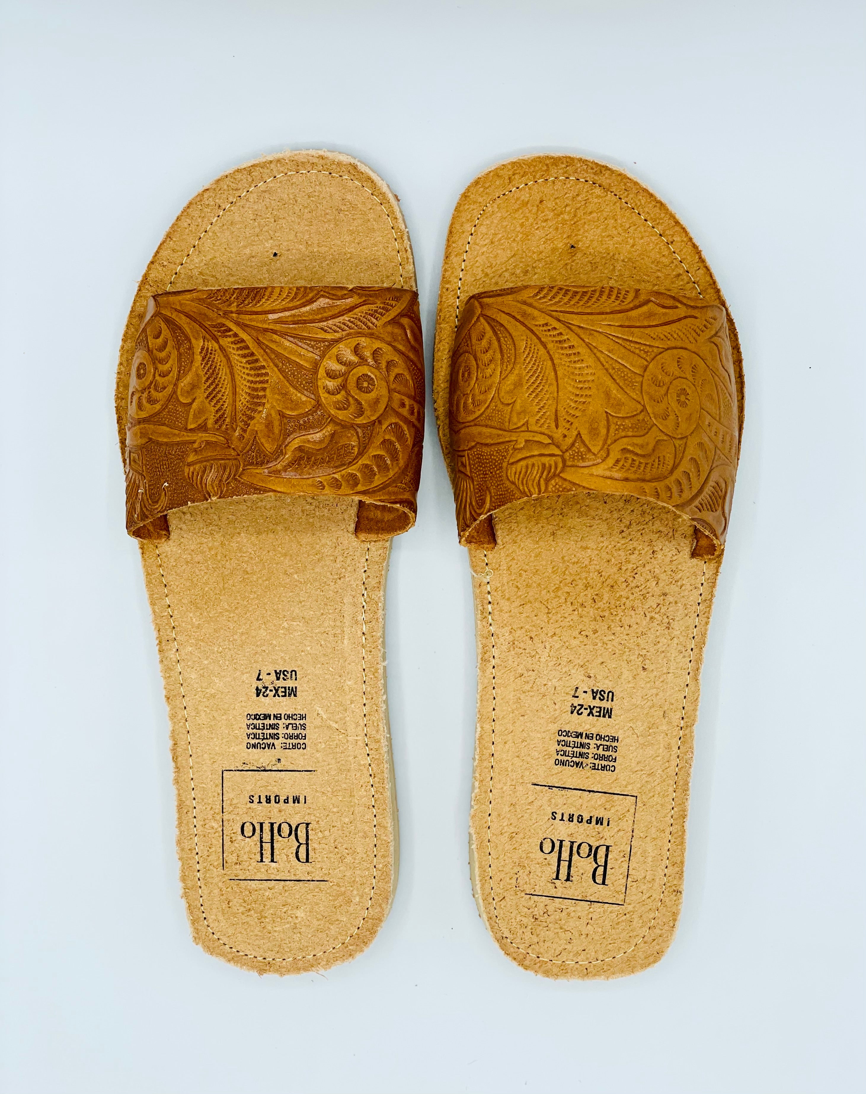 Mestiza Slides - Tan