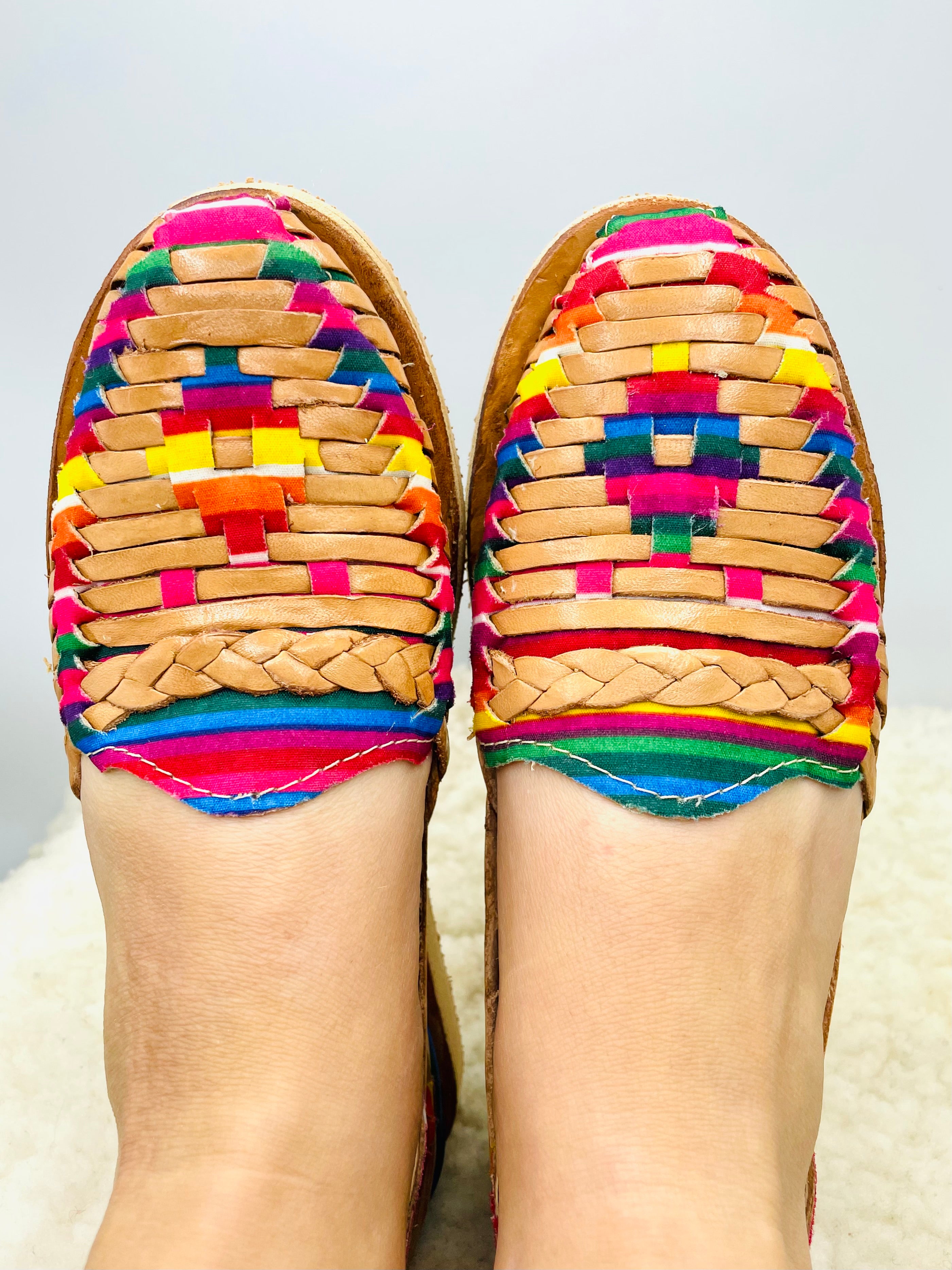 Rainbow huaraches womens Clearance